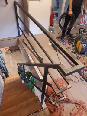 Aluminium met hout trap Kraaijkamp Laswerk Aluminium met hout trap Kraaijkamp Laswerk
